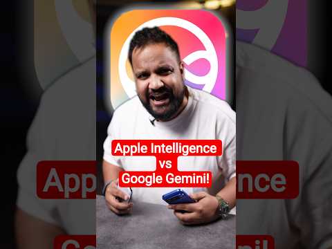 Apple Intelligence vs Google Gemini - Ultimate Battle! #shorts